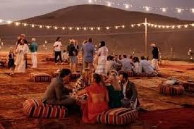 Dîner-spectacle dans le désert d'Agafay