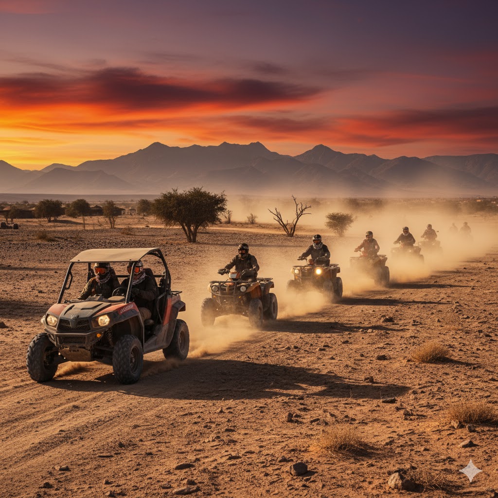 Excursion Quad dans le désert d'Agafay